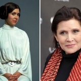 Carrie Fisher kao Princess Leia, (1977 - 2015)