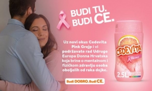 Cedevita kampanja 'Budi TU. Budi CE.' za podršku oboljelima od raka dojke i njihovim bližnjima