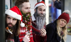 Božićni duh je zavladao i pokorio muževne brade